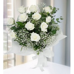 11 White Roses 