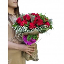 25 Red Roses Bouquet