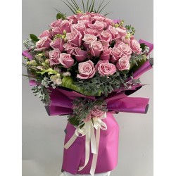 Special Bouquet of 51 Pink Roses