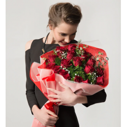 Lots of Love Bouquet of 25 Red Roses