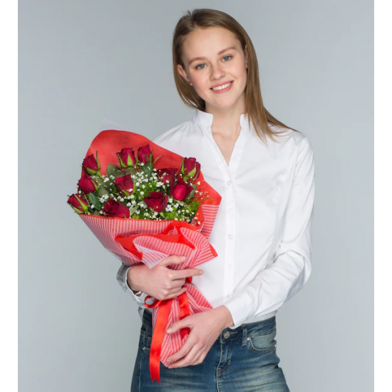 I Love You My Love Bouquet of 11 Roses