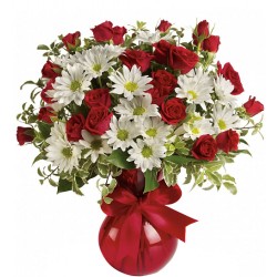 Bouquet of Red and White Dance